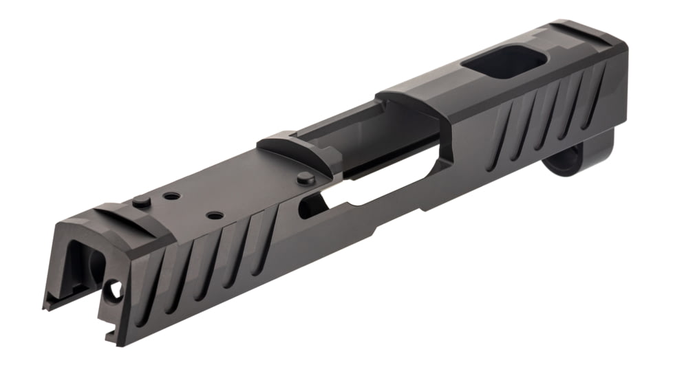 TRYBE Defense Sig Sauer P320 Pistol Slide, DeltaPoint Pro Cut, Black, SLDP320DP-BL
