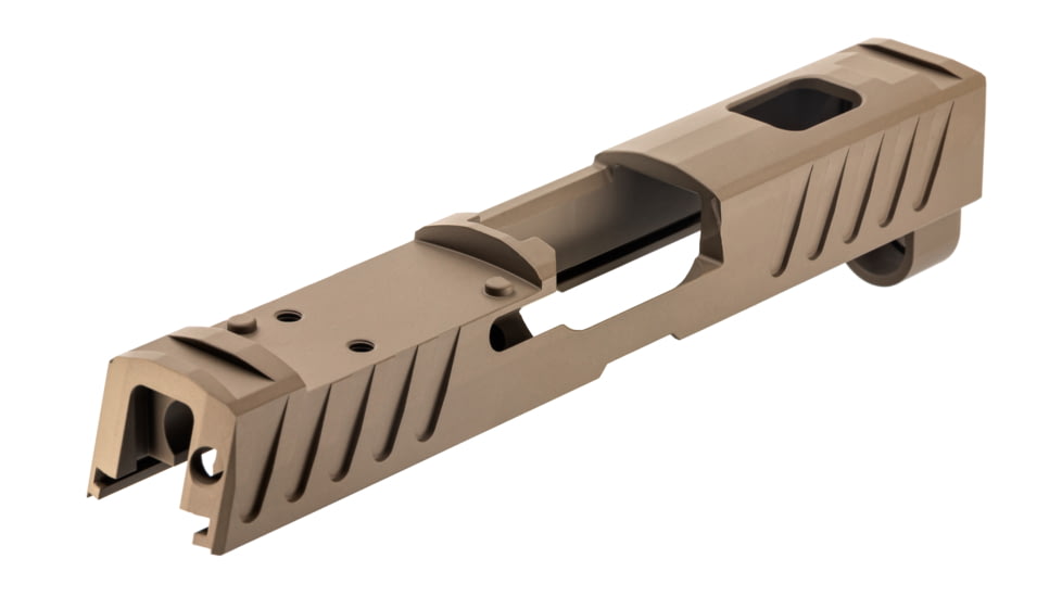 TRYBE Defense Sig Sauer P320 Pistol Slide, DeltaPoint Pro Cut, FDE, SLDP320DP-FDE