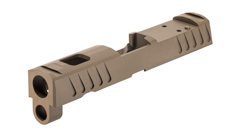 TRYBE Defense Sig Sauer P320 Pistol Slide, DeltaPoint Pro Cut, FDE, SLDP320DP-FDE