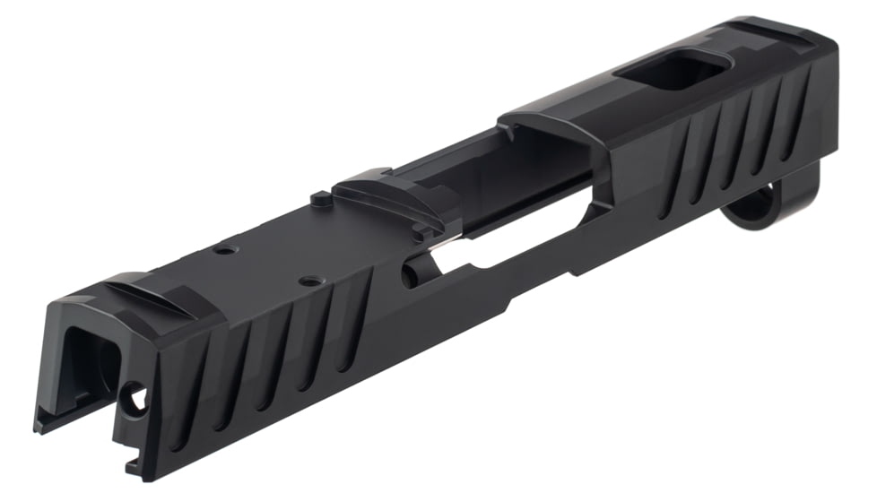 TRYBE Defense Sig Sauer P320 Pistol Slide, RMR Cut, Black, SLDP320RMR-BL