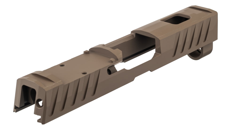 TRYBE Defense Sig Sauer P320 Pistol Slide, RMR Cut, FDE, SLDP320RMR-FDE