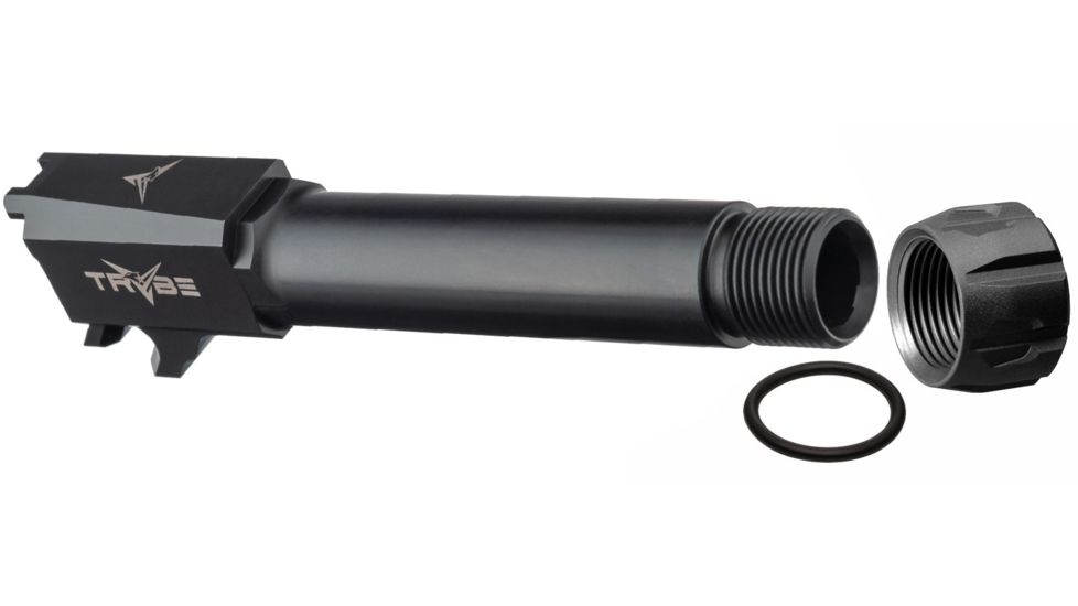 TRYBE Defense Sig Sauer P365 Barrel with Thread Protector, Black Nitride