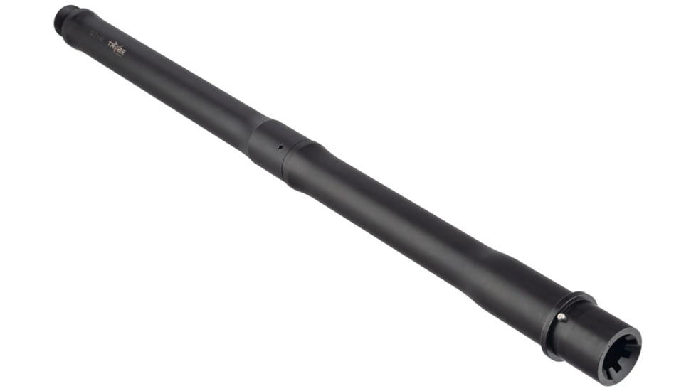 TRYBE Defense Threaded Barrel, AR-15, 12.7x42mm, 16 in Length, 49/64x20 Thread, 1-20 Twist, Carbine Length, HBAR Profile, 4140 CMV Steel, Nitride, Black, BARRIFLE1612742