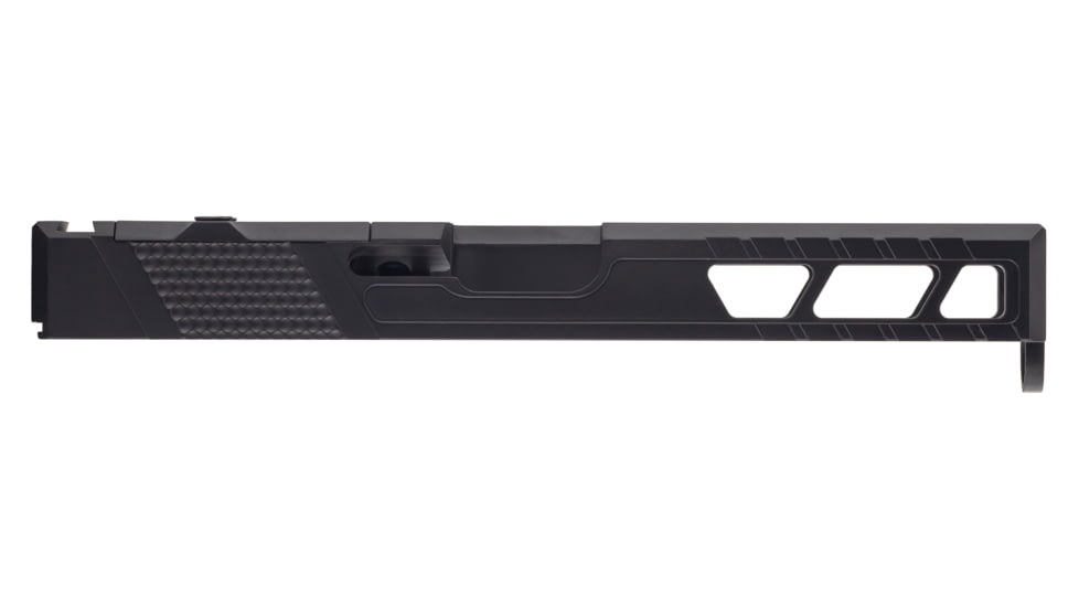 TRYBE Defense Pistol Slide, Glock 17, Gen 3, DeltaPoint Pro Cut, Version 2, Black Cerakote, SLDG17G3DPV2-BN