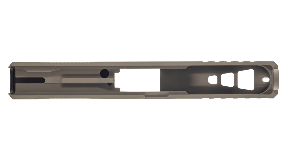 TRYBE Defense Pistol Slide, Glock 17, Gen 3, Viper Cut, Version 2, FDE Cerakote, SLDG17G3VPRV2-FDE