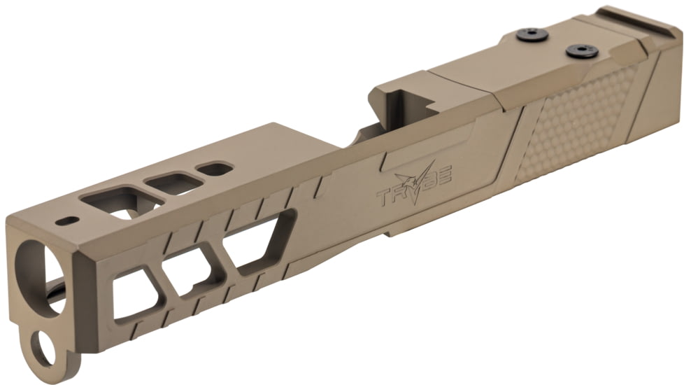 TRYBE Defense TRYBE Defense Pistol Slide, Glock 19, Gen 3, DeltaPoint Pro Cut, Version 2, FDE Cerakote, SLDG19G3DPV2-FDE
