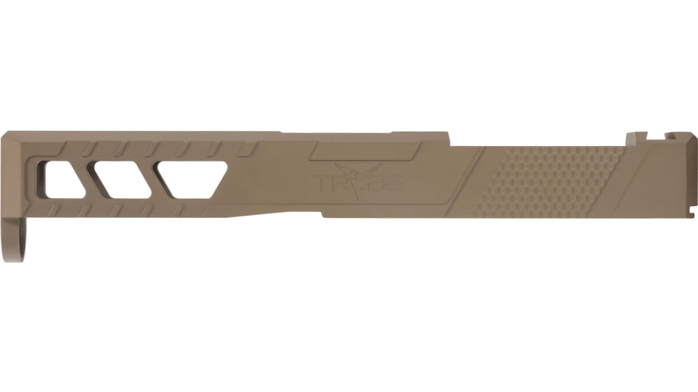 TRYBE Defense TRYBE Defense Pistol Slide, Glock 19, Gen 3, Venom Cut, Version 2, FDE Cerakote, SLDG19G3VNMV2-FDE