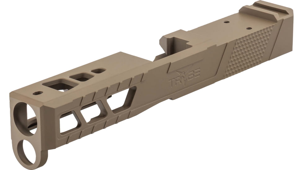 TRYBE Defense TRYBE Defense Pistol Slide, Glock 19, Gen 3, Venom Cut, Version 2, FDE Cerakote, SLDG19G3VNMV2-FDE