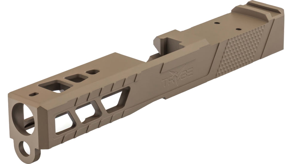 TRYBE Defense TRYBE Defense Pistol Slide, Glock 19, Gen 4, RMR Cut, Version 2, FDE Cerakote, SLDG19G4RMRV2-FDE