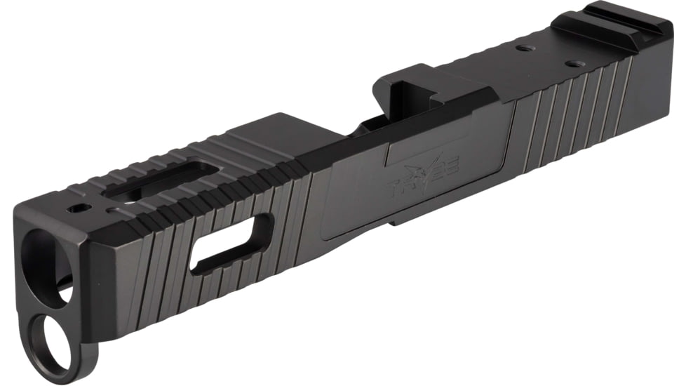 TRYBE Defense TRYBE Defense Pistol Slide, Glock 19, Gen 5, DeltaPoint Pro Cut, Version 1, Black Cerakote SLDG19G5DP-BN