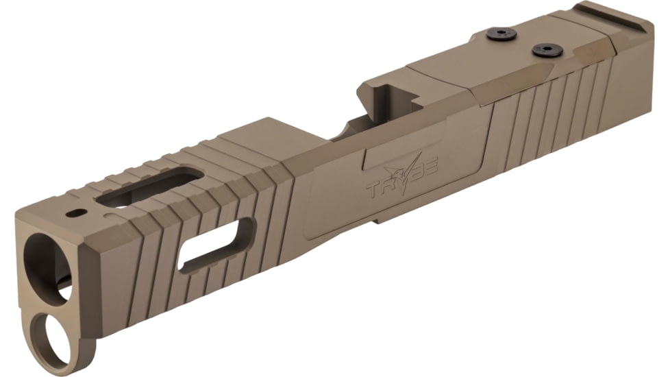 TRYBE Defense TRYBE Defense Pistol Slide, Glock 19, Gen 5, DeltaPoint Pro Cut, Version 1, FDE Cerakote, SLDG19G5DP-FDE