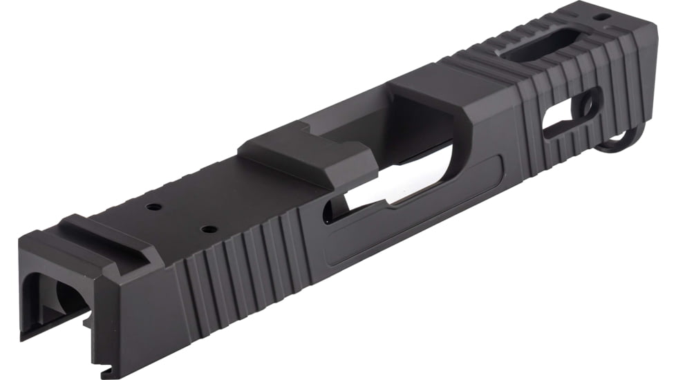 TRYBE Defense TRYBE Defense Pistol Slide, Glock 19, Gen 5, RMR Cut, Version 1, Black Cerakote SLDG19G5RMR-BN