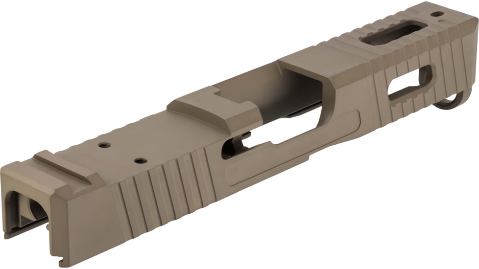 TRYBE Defense TRYBE Defense Pistol Slide, Glock 19, Gen 5, Venom Cut, Version 1, FDE Cerakote, SLDG19G5VNM-FDE