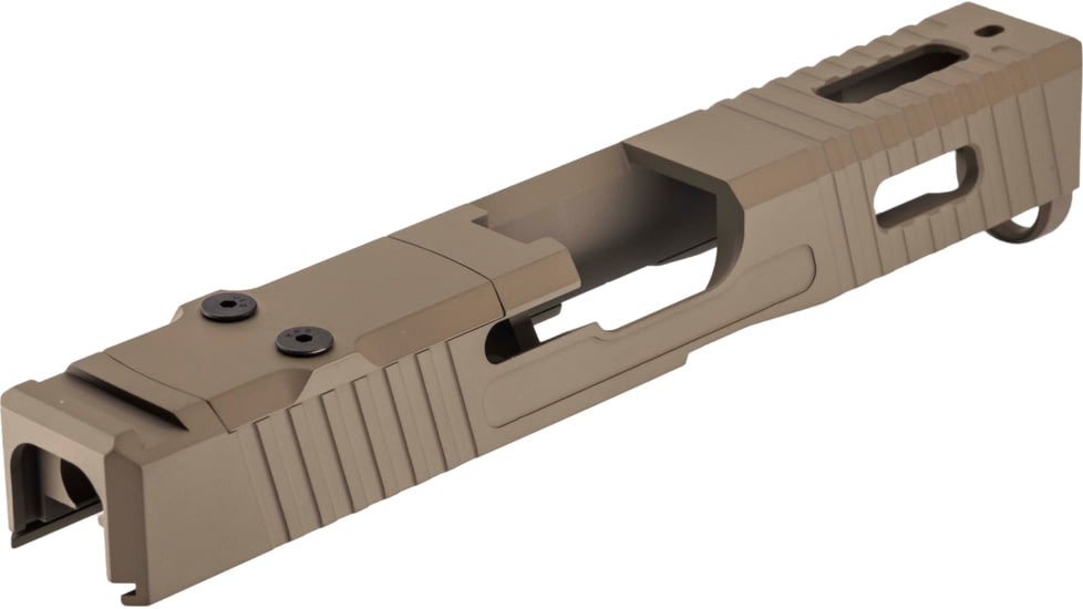 TRYBE Defense TRYBE Defense Pistol Slide, Glock 19, Gen 5, Venom Cut, Version 1, FDE Cerakote, SLDG19G5VNM-FDE