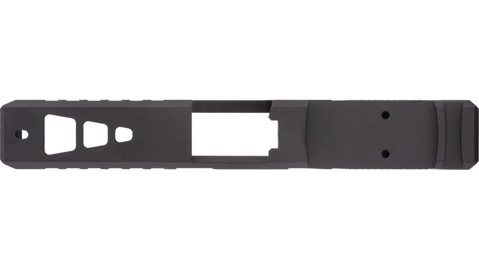 TRYBE Defense TRYBE Defense Pistol Slide, Glock 19, Gen 5, Venom Cut, Version 2, Black Cerakote SLDG19G5VNMV2-BN