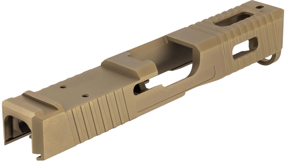 TRYBE Defense TRYBE Defense Pistol Slide, Glock 19, Gen 5, Viper Cut, Version 1, FDE Cerakote, SLDG19G5VPR-FDE