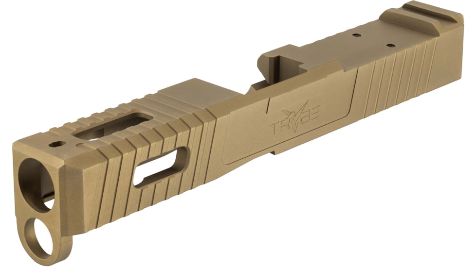 TRYBE Defense TRYBE Defense Pistol Slide, Glock 19, Gen 5, Viper Cut, Version 1, FDE Cerakote, SLDG19G5VPR-FDE