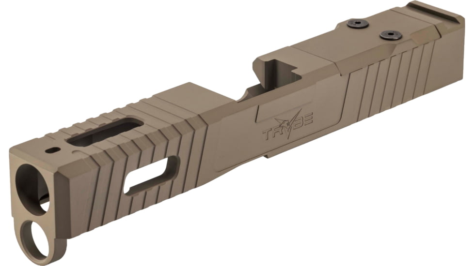 TRYBE Defense TRYBE Defense Pistol Slide, Glock 19, Gen 5, Viper Cut, Version 1, FDE Cerakote, SLDG19G5VPR-FDE