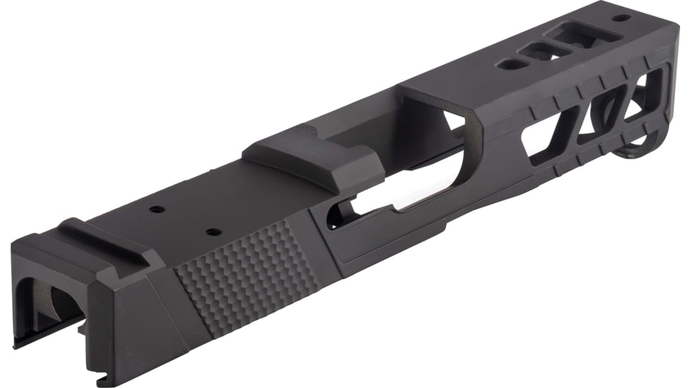 TRYBE Defense TRYBE Defense Pistol Slide, Glock 19, Gen 5, Viper Cut, Version 2, Black Cerakote SLDG19G5VPRV2-BN