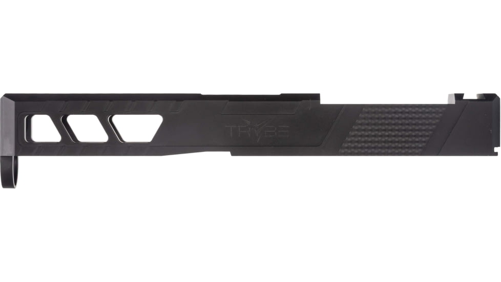 TRYBE Defense TRYBE Defense Pistol Slide, Glock 19, Gen 5, Viper Cut, Version 2, Black Cerakote SLDG19G5VPRV2-BN