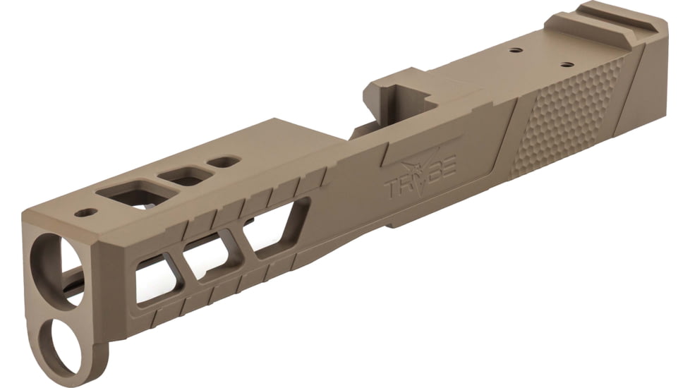 TRYBE Defense TRYBE Defense Pistol Slide, Glock 19, Gen 5, Viper Cut, Version 2, FDE Cerakote, SLDG19G5VPRV2-FDE