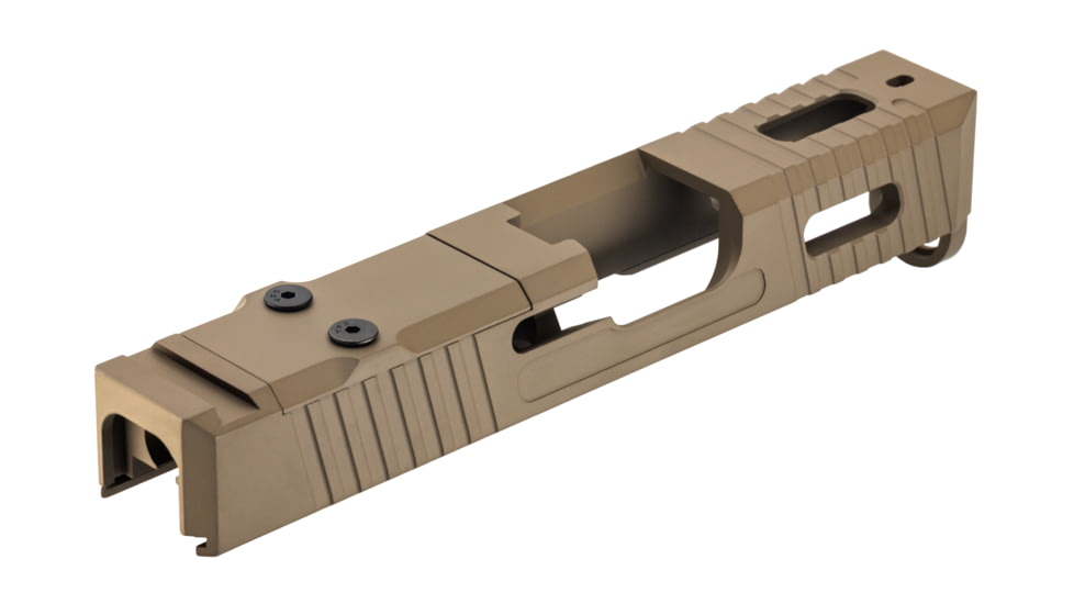 TRYBE Defense TRYBE Defense Pistol Slide, Glock 26, Gen 3/4, DeltaPoint Pro Cut, Version 1, FDE Cerakote, SLDG26G34DP-FDE