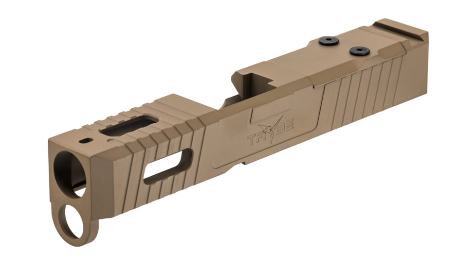 TRYBE Defense TRYBE Defense Pistol Slide, Glock 26, Gen 3/4, DeltaPoint Pro Cut, Version 1, FDE Cerakote, SLDG26G34DP-FDE