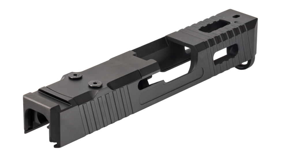 TRYBE Defense TRYBE Defense Pistol Slide, Glock 26, Gen 3/4, Venom Cut, Version 1, Black Cerakote SLDG26G34VNM-BN