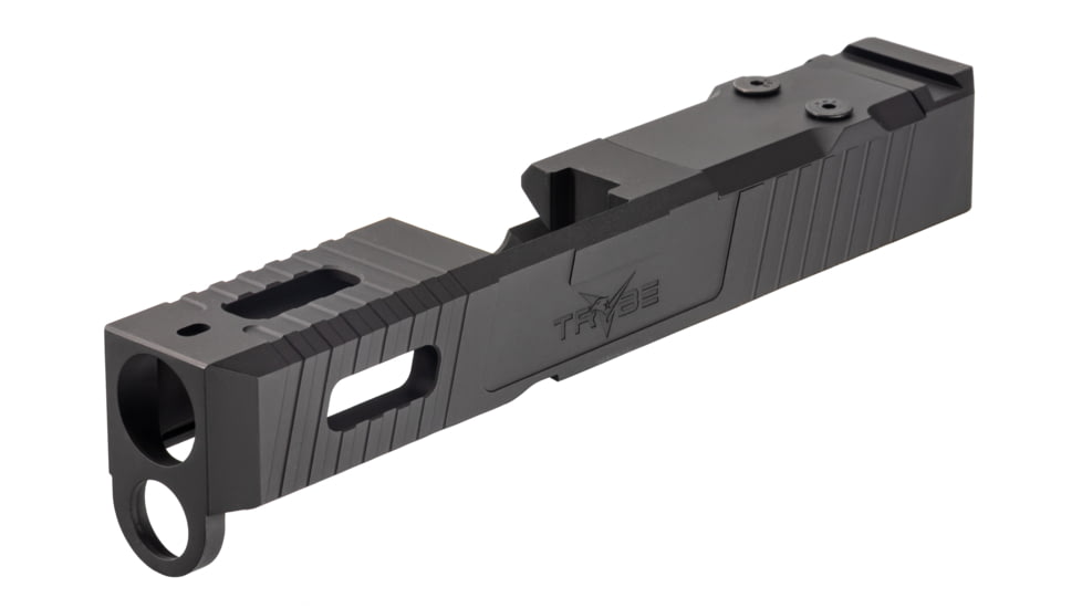 TRYBE Defense TRYBE Defense Pistol Slide, Glock 26, Gen 3/4, Venom Cut, Version 1, Black Cerakote SLDG26G34VNM-BN