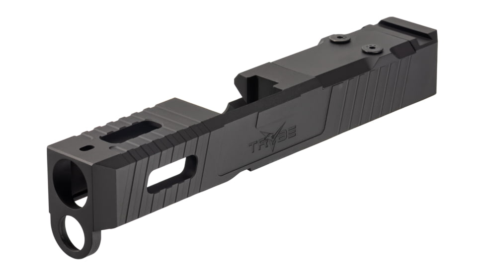 TRYBE Defense TRYBE Defense Pistol Slide, Glock 26, Gen 3/4, Viper Cut, Version 1, Black Cerakote SLDG26G34VPR-BN