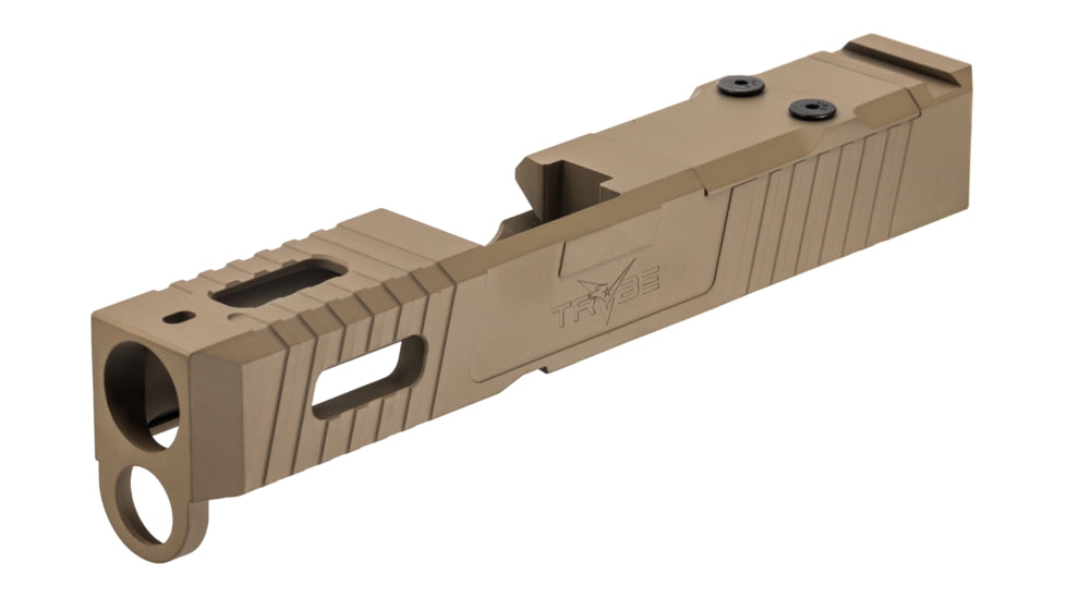 TRYBE Defense TRYBE Defense Pistol Slide, Glock 26, Gen 3/4, Viper Cut, Version 1, FDE Cerakote, SLDG26G34VPR-FDE