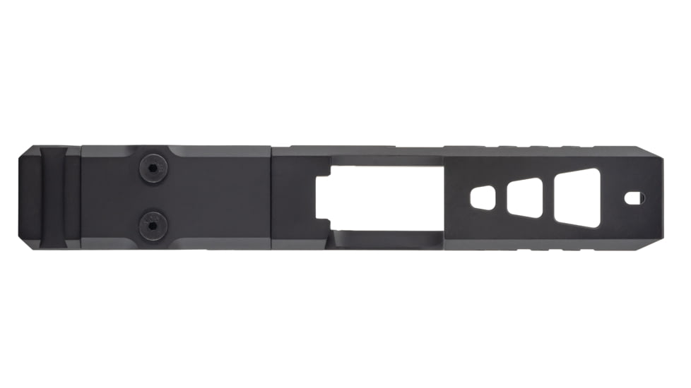 TRYBE Defense Pistol Slide, Glock 26, Gen 3/4, Viper Cut, Version 2, Black Cerakote SLDG26G34VPRV2-BN