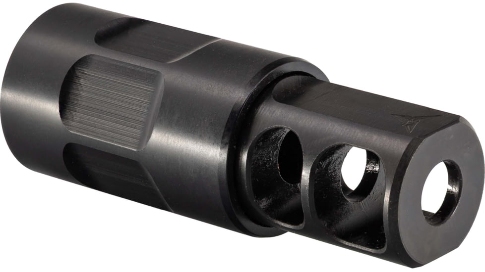 TRYBE Defense TRYBE Defense Self-Timing Muzzle Brake, .22 Cal./5.56, 1/2x28, Black, STMZBK22