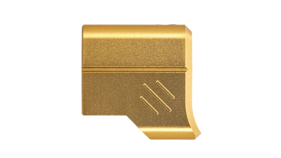 EDEMO TRYBE Defense Universal 9mm Compensator - Compact Firearms, Gold, TRBDUNI9MMCC-GLD, EDEMO1