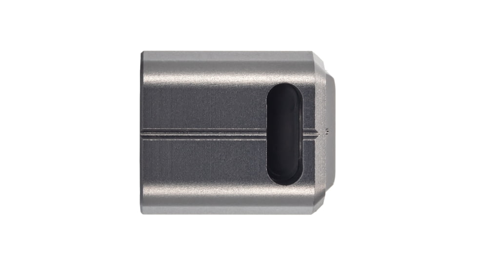 TRYBE Defense Universal 9mm Compensator - Compact Firearms, Gray, TRBDUNI9MMCC-GR