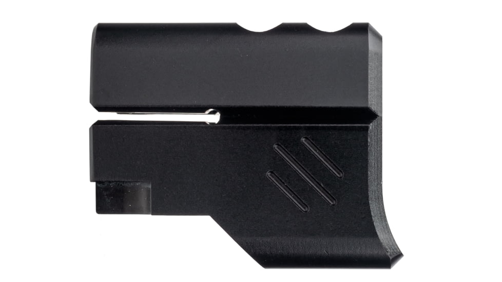 TRYBE Defense Universal 9mm Compensator - Full Size Firearms, Black, TRBDUNI9MMFS-BK