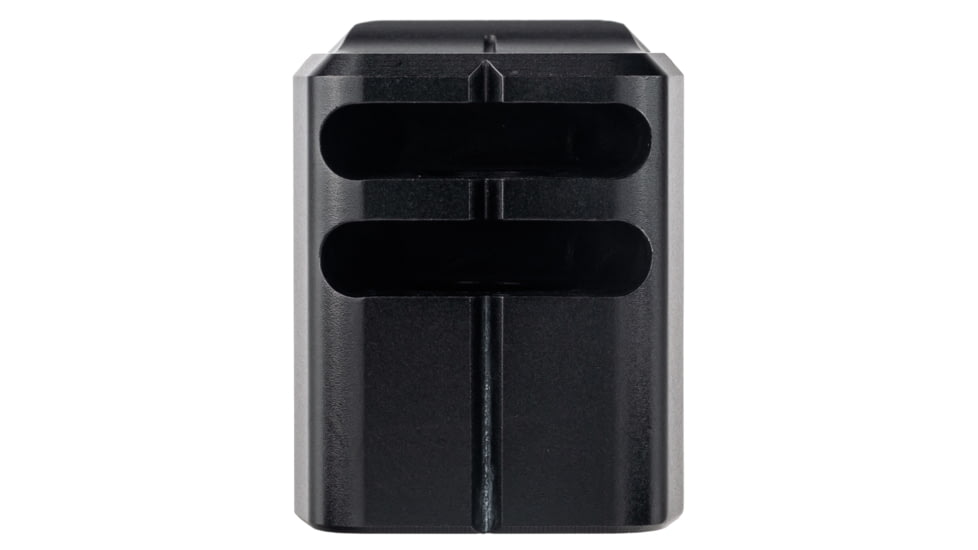 TRYBE Defense Universal 9mm Compensator - Full Size Firearms, Black, TRBDUNI9MMFS-BK