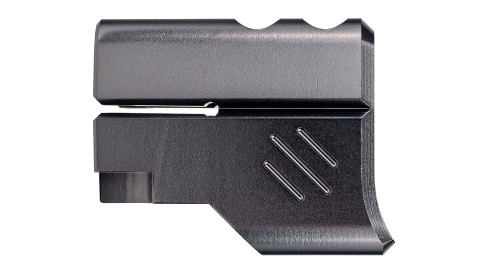 TRYBE Defense Universal 9mm Compensator - Full Size Firearms, Gray, TRBDUNI9MMFS-GR
