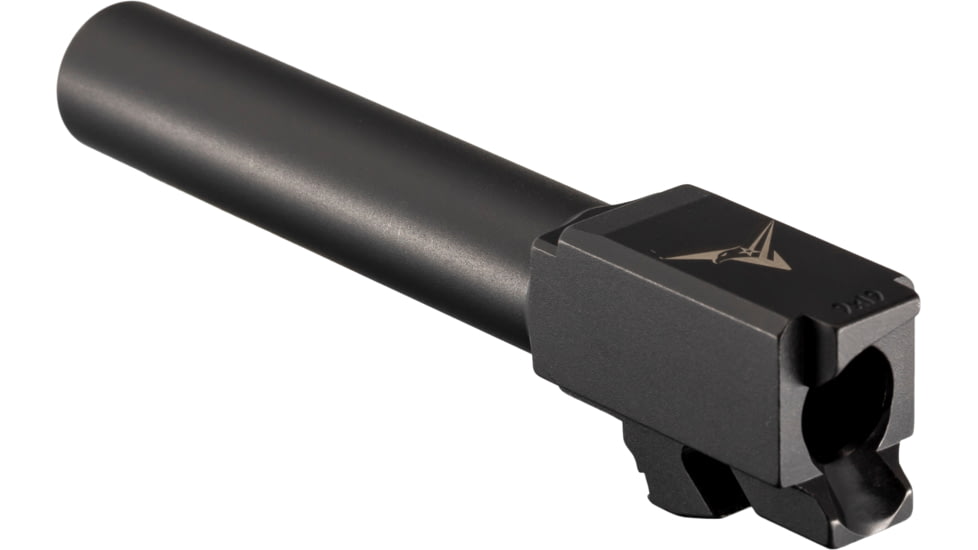 EDEMO Trybe OPMOD Pistol Barrel, Glock G19 Gen 1-5, 1-10 Twist, Non-Threaded, Black Nitride Finish, 3019-BLK, EDEMO8