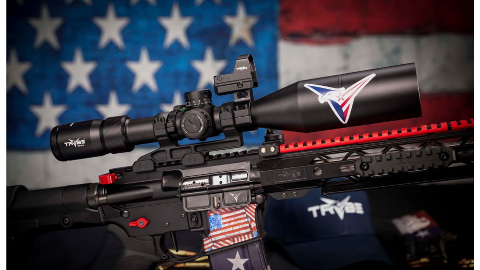 TRYBE Optics 4-16x44mm HIPO Rifle Scope, 30mm Tube, First Focal Plane (FFP)