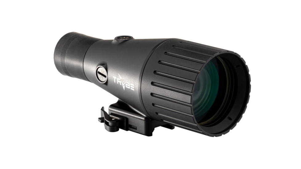 TRYBE Optics Enhancer Rifle Scope Magnification Quadrupler, 4x54mm, 30mm Tube, Black, ENHRS4X