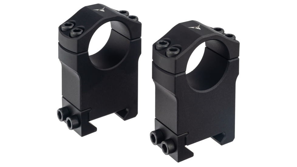 TRYBE Optics Advanced Scope Rings, Tube Dia 1in, X-High, Black, TROHERNG1XH