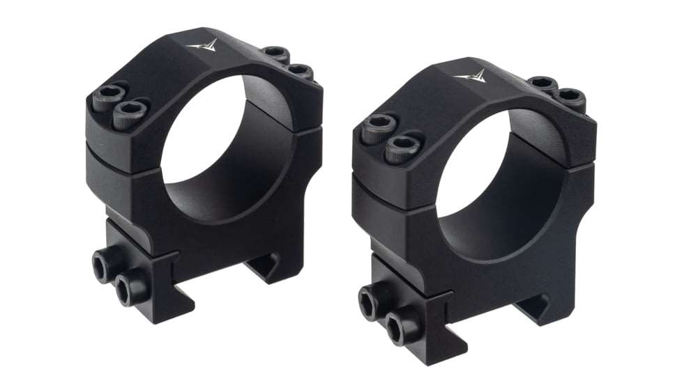 TRYBE Optics Advanced Scope Rings, Tube Dia 30mm, Medium, Black, TROHERNG30M
