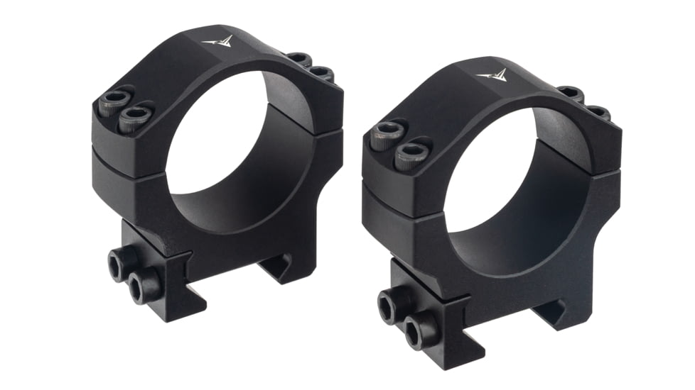 TRYBE Optics Advanced Scope Rings, Tube Dia 34mm, Medium, Black, TROHERNG34M