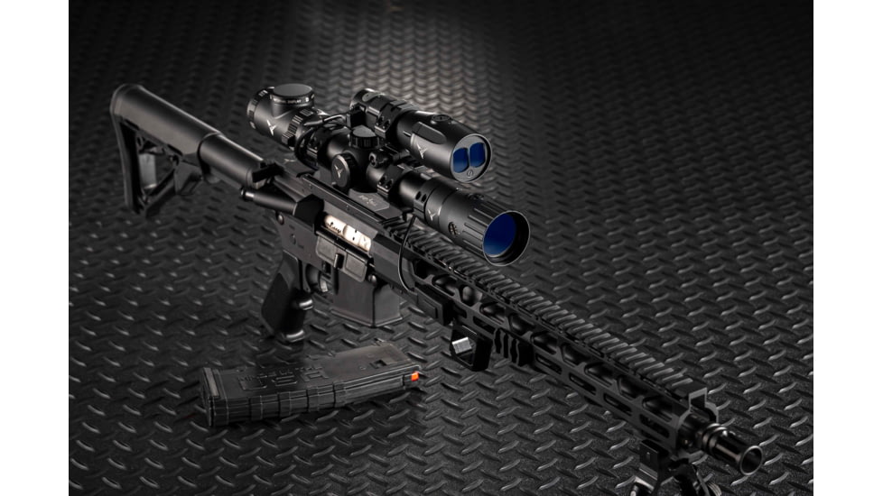 TRYBE Optics L.E.O. 1-8x24 Rifle Scope w/ TRYBE Optics DiMA1000 and TRYBE Optics Enhancer