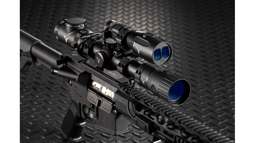 TRYBE Optics L.E.O. 1-8x24 Rifle Scope w/ TRYBE Optics DiMA1000 and TRYBE Optics Enhancer