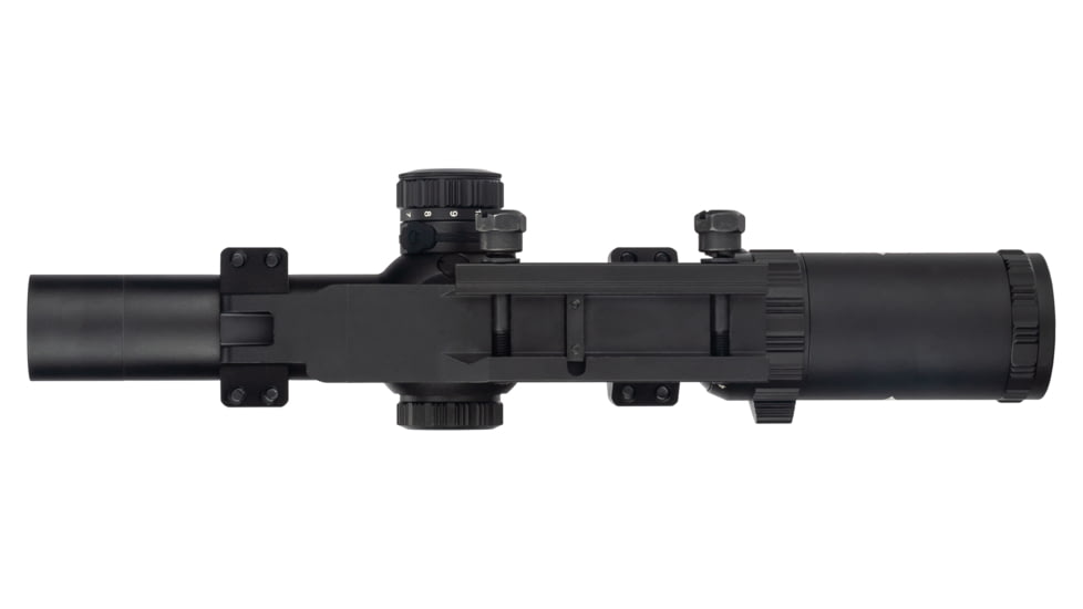 TRYBE Optics Low-Power Enhanced Optic L.E.O. 1-8x24mm Smart Rifle Scope, Black, TRORSLEO1-8x24