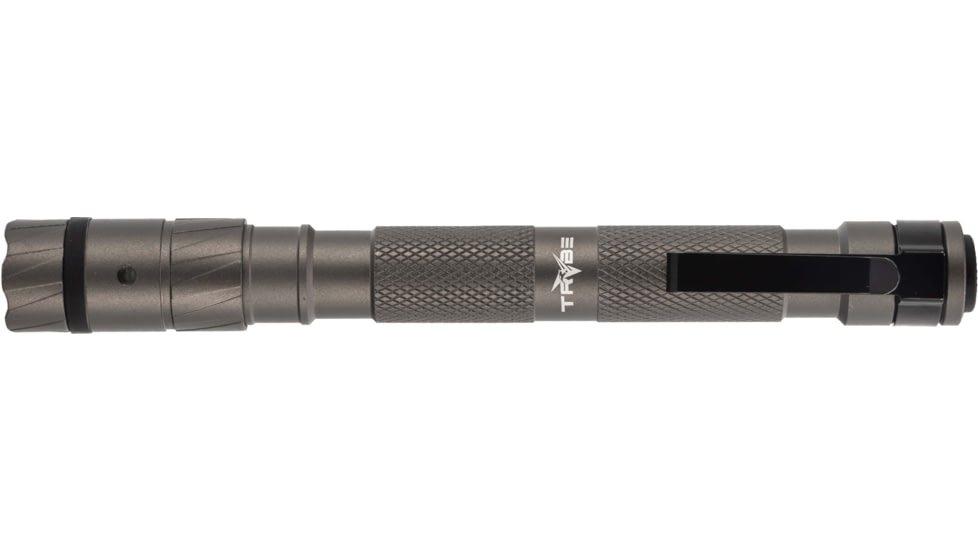 TRYBE Optics Mini Lithium Ion 500 Lumen Rechargeable Handheld Flashlight, Gray, MINI1K-GRY