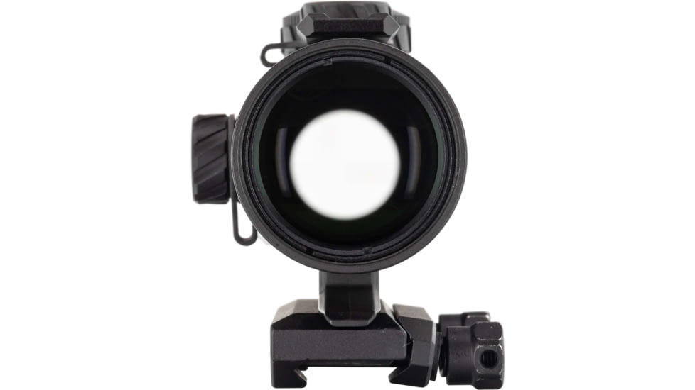 TRYBE Optics 5x36mm Compact Prism Scope Red Dot Sight, 36mm Tube, 4 MOA Dot, Anodized, Black, TRO5XPRISM-BL