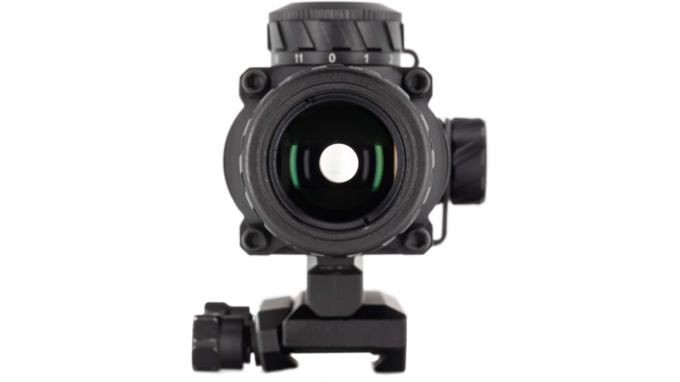 TRYBE Optics 5x36mm Compact Prism Scope Red Dot Sight, 36mm Tube, 4 MOA Dot, Anodized, Black, TRO5XPRISM-BL